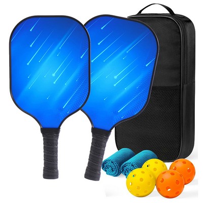 Pickleball Paddle Set with Towel in a Bag