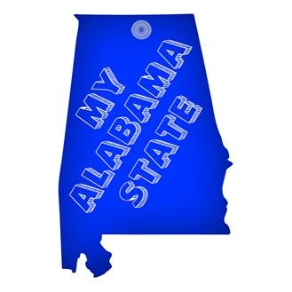 Alabama Window Sign (Approximately 8"x8")