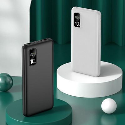 Powerbank 10000mAh Capacity with Digital Display