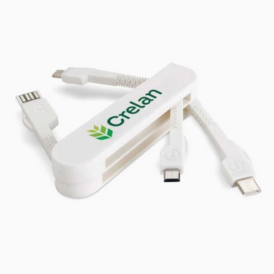 Swiss Army Style Pillbox USB Charger Cable