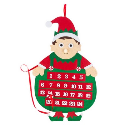 Felt Christmas Boy Advent Calendar