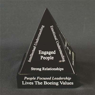 Acrylic Pyramid Award (3 1/2"x4 1/2")