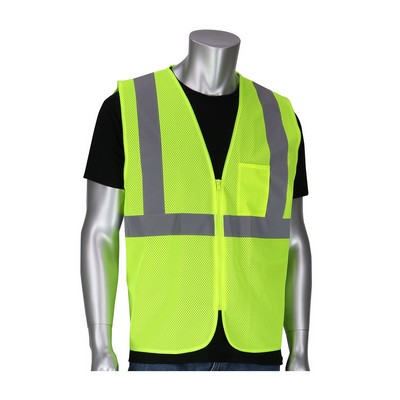 PIP® Class 2 Dual Sized Value Mesh Hi-Viz Vest