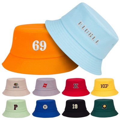 Cotton Travel Beach Bucket Hat