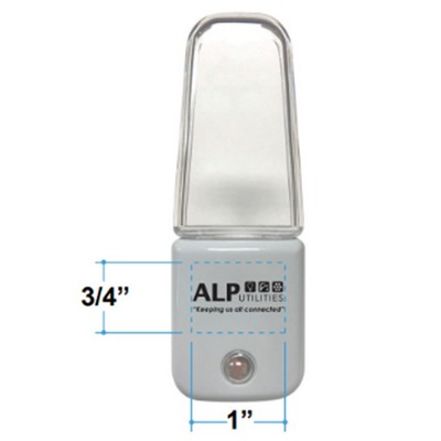 Green Solutions LED Nightlight w/Dusk To Dawn Bright Photocell