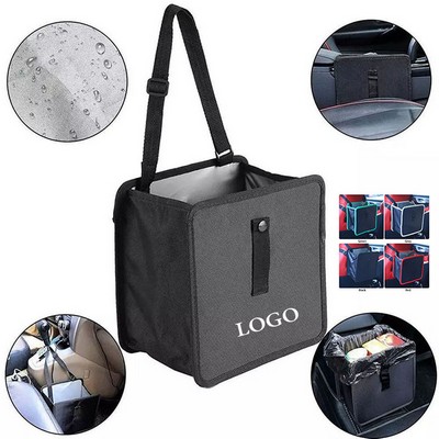 Hanging Car Trash Can Bin Bag