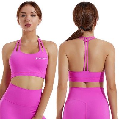 Yoga T Back Women Sports Bra