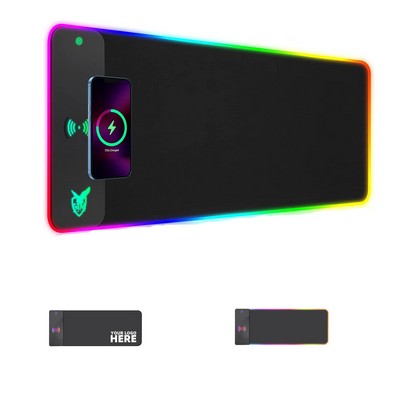 Wireless Charging Gaming Mouse Pad
