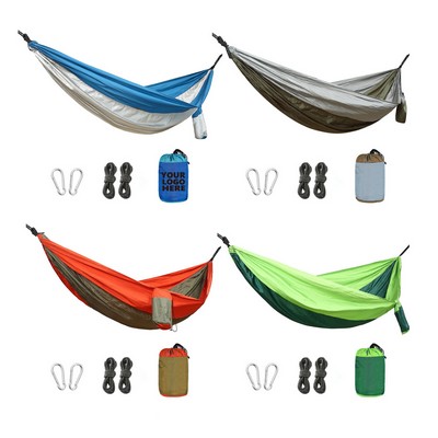 Foldable Nylon Camping Hammock