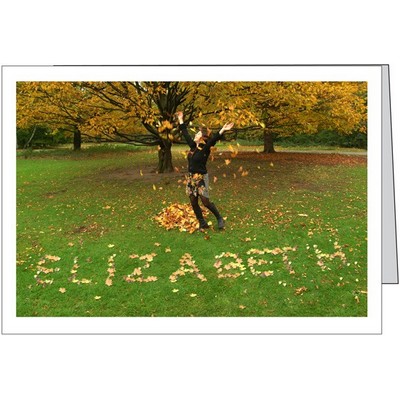 Personalized Greeting Card (1 Pictures) "In the Image"