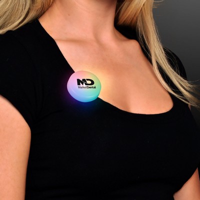 Round Light Clip, Color Change LED - PRINTED