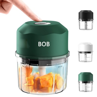 300ML Kitchen Fully Automatic Electric Garlic Crusher