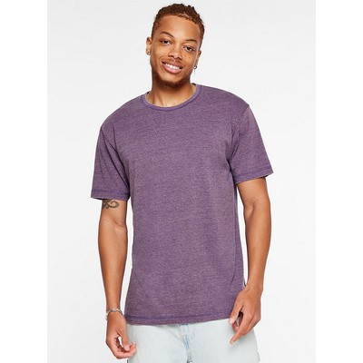 Live & Tell Unisex Crew Neck Short Sleeve Vintage Wash Jersey T-Shirt