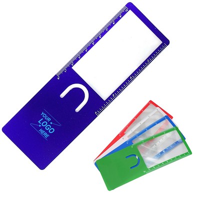 Magnifying Bookmark w/Ruler