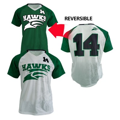 Men's/Youth Short Sleeve V Neck Soccer Jersey