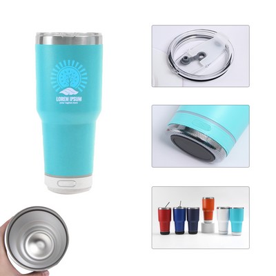30 Oz. Tumbler With Speaker