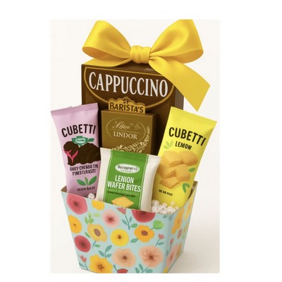 Floral Basket of Sweets