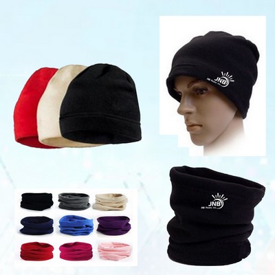 Versatile Hat and Scarf Set