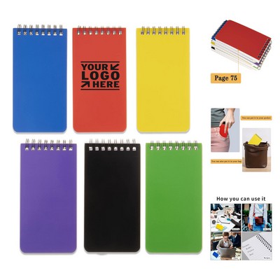 3 x 5" 75-Page Pocket Spiral Notebook