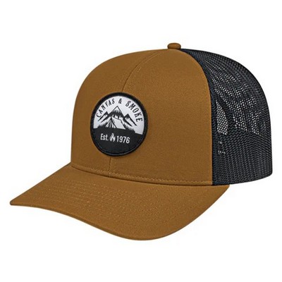 Cap America® Custom Poly/Cotton Cap w/Mesh Back
