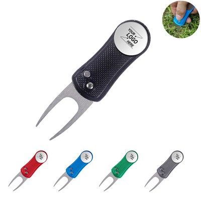 Collapsible Green Fork for Spring