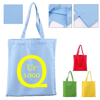 Colorful Blank Canvas Bag