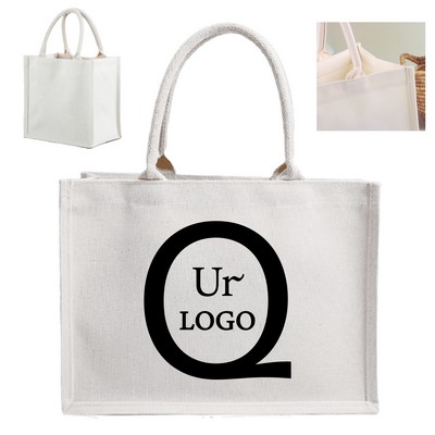 Sublimated Custom Canvas Tote
