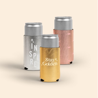 10 Oz. Metallic Neoprene Kolder Kaddy® Beverage Insulator