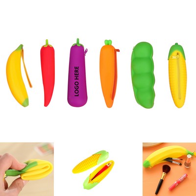 Silicone Fruit/Vegetable Shaped Coin Purse