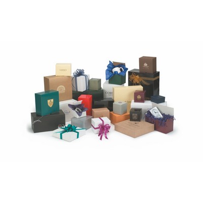 Matte Colors on Kraft Gift Box (6"x4 1/2"x4 1/2")