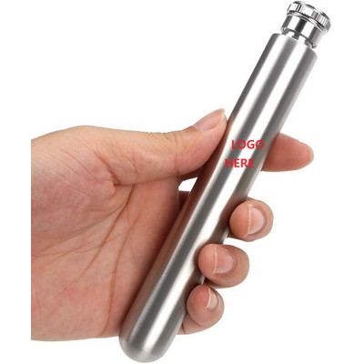 Cigar Tube Shaped Mini Hip Flask