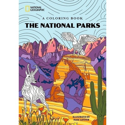 The National Parks (A Coloring Book) - 9781426224300