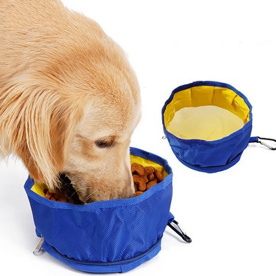 Portable Collapsible Waterproof Pet Bowl