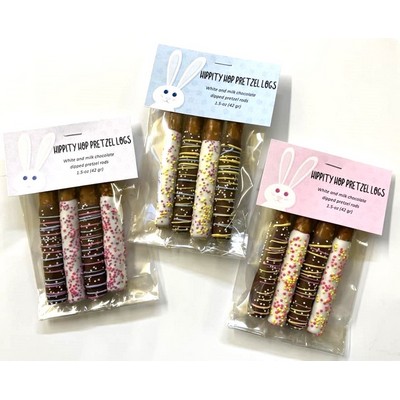 Easter Pretzel Logs
