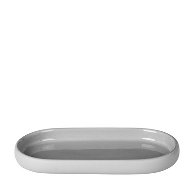 Blomus Sono - Oval Tray (Microchip Gray)