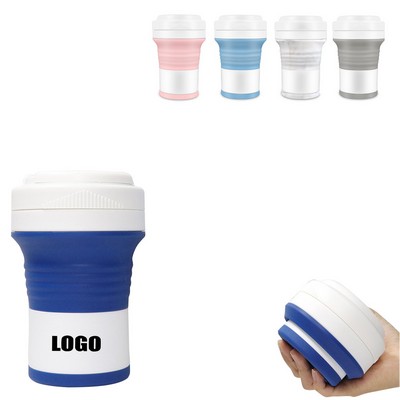 550Ml Collapsible Silicone Cup