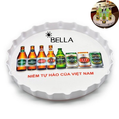 Plastic Round Serving Tray