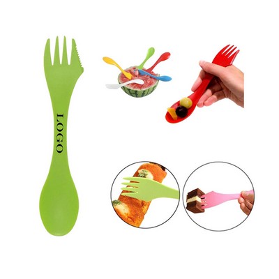 3-in-1 Plastic Spoon