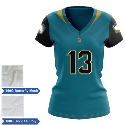 Women's Sublimation Flag Football Jersey w/ Mesh & Interlock