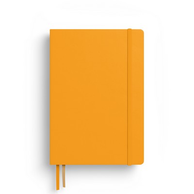 A5 Medium Softcover Notebook - Rising Sun, Ruled Pages