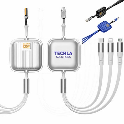 100W 6" 1 Fast Charging Cable