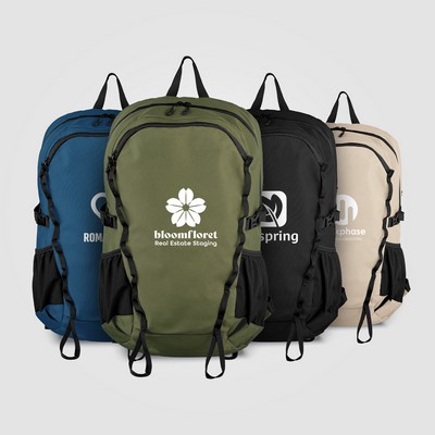 Nordpack Recycled Polyester Sport Backpack - 7.4 gal - Silkscreen