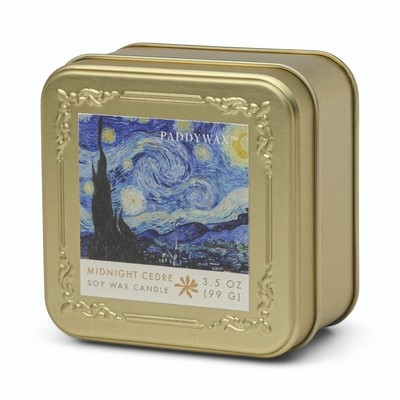 Impressionist 3.5 Oz Gold Tin - Van Gogh, "The Starry Night"