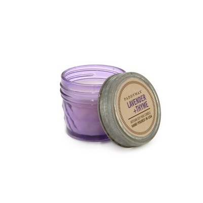Relish Jar 3 Oz Purple Glass - Lavender & Thyme