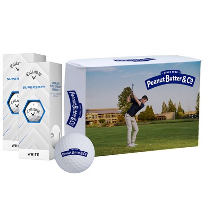 Callaway Super Soft Golf Ball in Custom Half Dozen Box