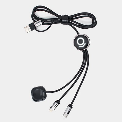Sammy - LED Multi-Cable Featuring Apple Watch Charging Dock