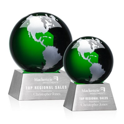 Ryegate Globe Award - Green/Silver