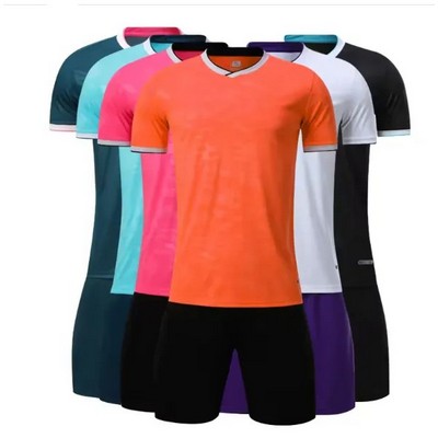 White Trim Sports Uniform