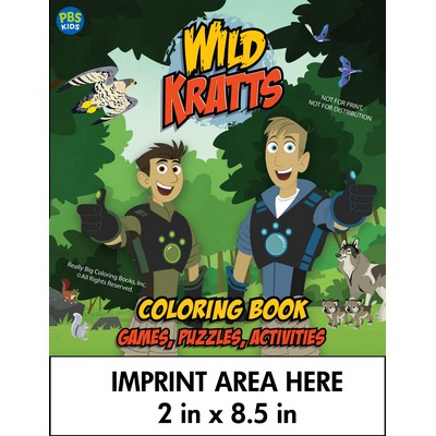 Wild Kratts® Imprint Coloring Book – PBS KIDS