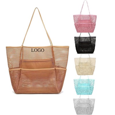 Mesh Beach Tote Bag